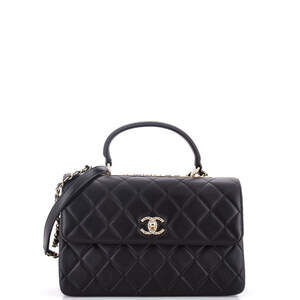 Chanel Medium Trendy CC Top Handle Bag Quilted Lambskin